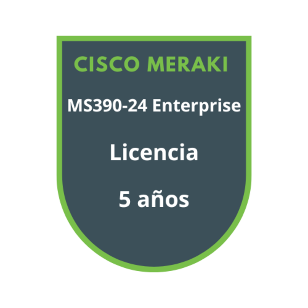 Cisco Meraki MS390-24 Enterprise Licencia 5 años Cisco Meraki MS390-24 Enterprise Licencia 5 años