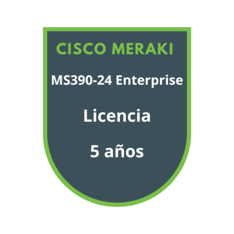 Cisco Meraki MS390-24 Enterprise Licencia 5 años Cisco Meraki MS390-24 Enterprise Licencia 5 años