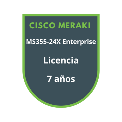 Cisco Meraki MS355-24X Enterprise Licencia 7 años Cisco Meraki MS355-24X Enterprise Licencia 7 años