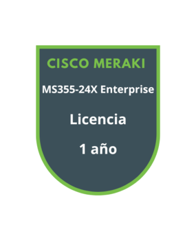 Cisco Meraki MS355-24X Enterprise Licencia 1 año Cisco Meraki MS355-24X Enterprise Licencia 1 año