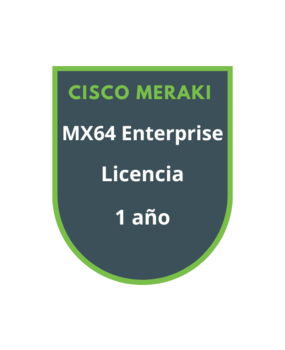 Cisco Meraki MX64 Enterprise Licencia 1 año Cisco Meraki MX64 Enterprise Licencia 1 año