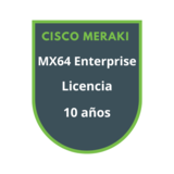 Cisco Meraki MX64 Enterprise Licencia 10 años Cisco Meraki MX64 Enterprise Licencia 10 años
