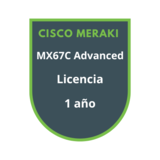 Cisco Meraki MX67C Advanced Security Licencia 1 años Cisco Meraki MX67C Advanced Security Licencia 1 años