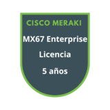 Cisco Meraki MX67 Enterprise Licencia 5 años Cisco Meraki MX67 Enterprise Licencia 5 años