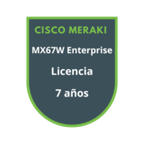 Cisco Meraki MX67W Enterprise Licencia 7 años Cisco Meraki MX67W Enterprise Licencia 7 años