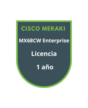Cisco Meraki MX68CW Enterprise Licencia 1 año Cisco Meraki MX68CW Enterprise Licencia 1 año