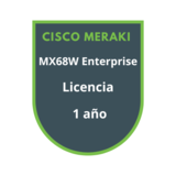 Cisco Meraki MX68W Enterprise Licencia 1 año Cisco Meraki MX68W Enterprise Licencia 1 año