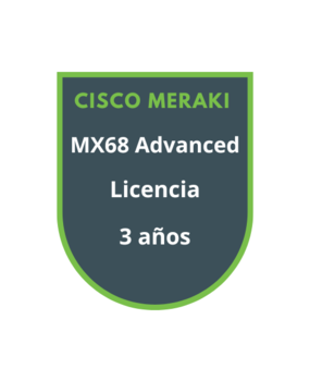 Cisco Meraki MX68 Advanced Security Licencia 3 años Cisco Meraki MX68 Advanced Security Licencia 3 años