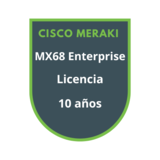 Cisco Meraki MX68 Enterprise Licencia 10 años Cisco Meraki MX68 Enterprise Licencia 10 años