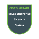 Cisco Meraki MX68 Enterprise Licencia 3 años Cisco Meraki MX68 Enterprise Licencia 3 años