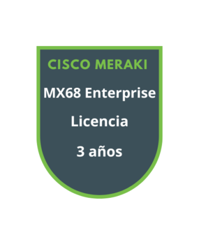 Cisco Meraki MX68 Enterprise Licencia 3 años Cisco Meraki MX68 Enterprise Licencia 3 años