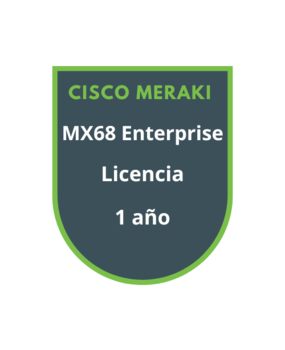 Cisco Meraki MX68 Enterprise Licencia 1 año Cisco Meraki MX68 Enterprise Licencia 1 año