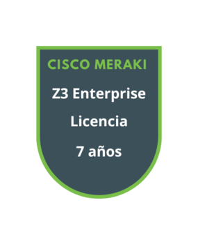 Cisco Meraki Z3 Enterprise Licencia 7 años Cisco Meraki Z3 Enterprise Licencia 7 años