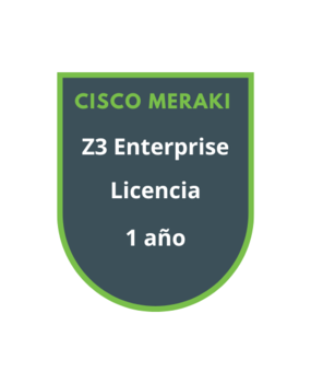 Cisco Meraki Z3 Enterprise Licencia 1 año Cisco Meraki Z3 Enterprise Licencia 1 año
