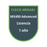 Cisco Meraki MX450 Advanced Security Licencia 1 año Cisco Meraki MX450 Advanced Security Licencia 1 año