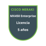 Cisco Meraki MX450 Enterprise Licencia 5 años Cisco Meraki MX450 Enterprise Licencia 5 años