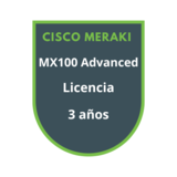Cisco Meraki MX100 Advanced Security Licencia 3 años Cisco Meraki MX100 Advanced Security Licencia 3 años