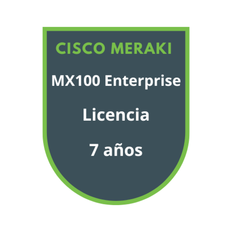 Cisco Meraki MX100 Enterprise Licencia 7 años Cisco Meraki MX100 Enterprise Licencia 7 años