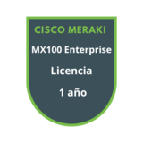 Cisco Meraki MX100 Enterprise Licencia 1 año Cisco Meraki MX100 Enterprise Licencia 1 año