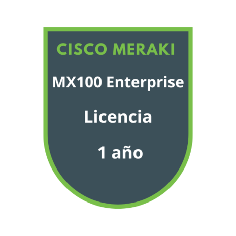 Cisco Meraki MX100 Enterprise Licencia 1 año Cisco Meraki MX100 Enterprise Licencia 1 año
