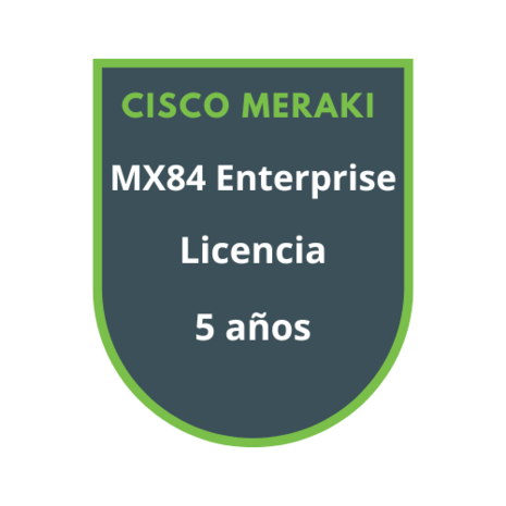 Cisco Meraki MX84 Enterprise Licencia 5 años Cisco Meraki MX84 Enterprise Licencia 5 años