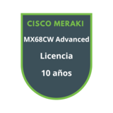 Cisco Meraki MX68CW Advanced Security Licencia 10 años Cisco Meraki MX68CW Advanced Security Licencia 10 años