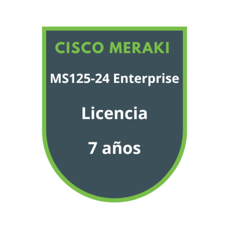 Cisco Meraki MS125-24 Enterprise Licencia 7 años Cisco Meraki MS125-24 Enterprise Licencia 7 años