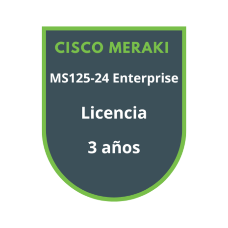 Cisco Meraki MS125-24 Enterprise Licencia 3 años Cisco Meraki MS125-24 Enterprise Licencia 3 años