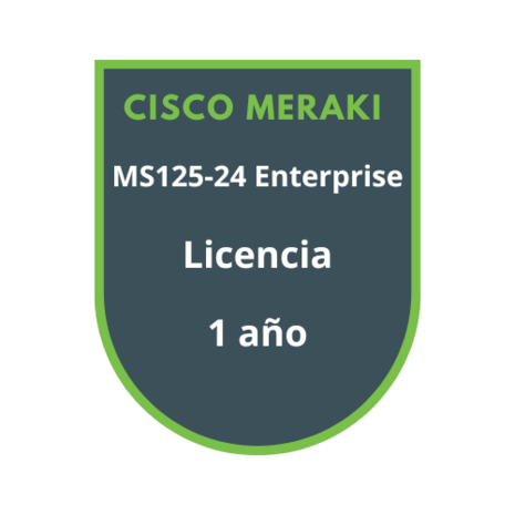 Cisco Meraki MS125-24 Enterprise Licencia 1 año Cisco Meraki MS125-24 Enterprise Licencia 1 año