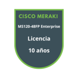 Cisco Meraki MS120-48FP Enterprise Licencia 10 años Cisco Meraki MS120-48FP Enterprise Licencia 10 años