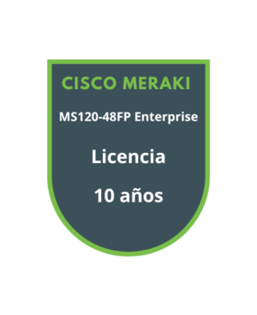 Cisco Meraki MS120-48FP Enterprise Licencia 10 años Cisco Meraki MS120-48FP Enterprise Licencia 10 años