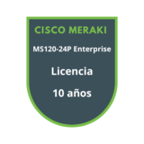 Cisco Meraki MS120-24P Enterprise Licencia 10 años Cisco Meraki MS120-24P Enterprise Licencia 10 años