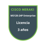 Cisco Meraki MS120-24P Enterprise Licencia 3 años Cisco Meraki MS120-24P Enterprise Licencia 3 años