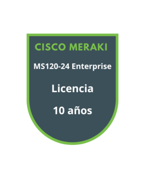 Cisco Meraki MS120-24 Enterprise Licencia 10 años Cisco Meraki MS120-24 Enterprise Licencia 10 años