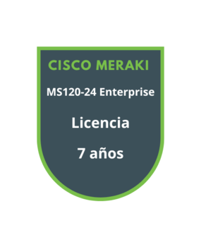 Cisco Meraki MS120-24 Enterprise Licencia 7 años Cisco Meraki MS120-24 Enterprise Licencia 7 años