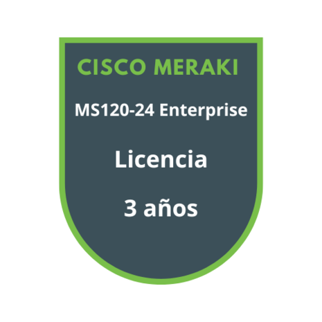 Cisco Meraki MS120-24 Enterprise Licencia 5 años Cisco Meraki MS120-24 Enterprise Licencia 5 años