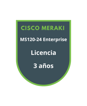 Cisco Meraki MS120-24 Enterprise Licencia 3 años Cisco Meraki MS120-24 Enterprise Licencia 3 años