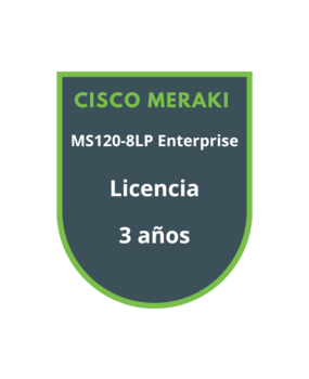 Cisco Meraki MS120-8LP Enterprise Licencia 3 años Cisco Meraki MS120-8LP Enterprise Licencia 3 años