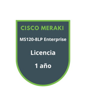 Cisco Meraki MS120-8LP Enterprise Licencia 1 año Cisco Meraki MS120-8LP Enterprise Licencia 1 año