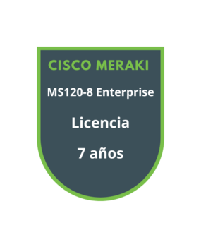 Cisco Meraki MS120-8 Enterprise Licencia 7 años Cisco Meraki MS120-8 Enterprise Licencia 7 años