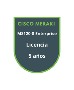 Cisco Meraki MS120-8 Enterprise Licencia 5 años Cisco Meraki MS120-8 Enterprise Licencia 5 años