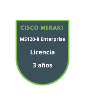 Cisco Meraki MS120-8 Enterprise Licencia 3 años Cisco Meraki MS120-8 Enterprise Licencia 3 años