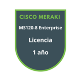 Cisco Meraki MS120-8 Enterprise Licencia 1 año Cisco Meraki MS120-8 Enterprise Licencia 1 año