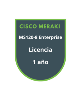 Cisco Meraki MS120-8 Enterprise Licencia 1 año Cisco Meraki MS120-8 Enterprise Licencia 1 año