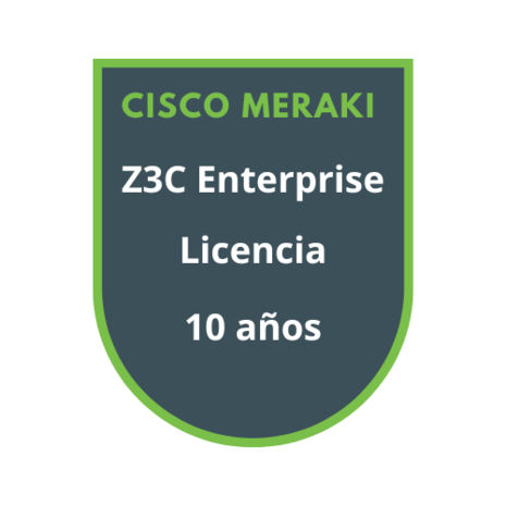 Cisco Meraki Z3C Enterprise Licencia 10 años Cisco Meraki Z3C Enterprise Licencia 10 años