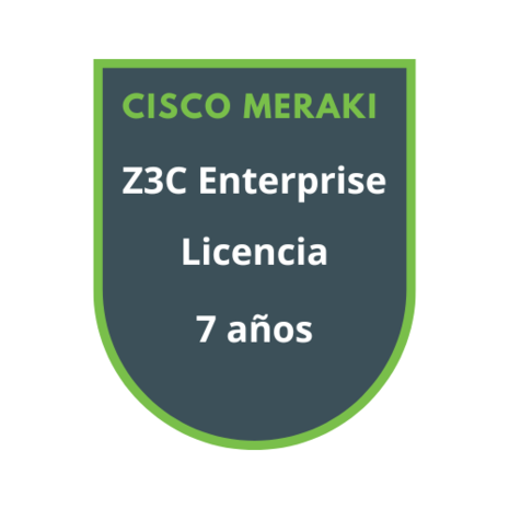 Cisco Meraki Z3C Enterprise Licencia 7 años Cisco Meraki Z3C Enterprise Licencia 7 años