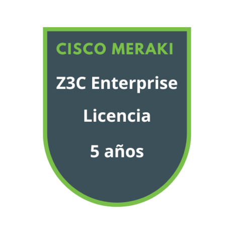 Cisco Meraki Z3C Enterprise Licencia 5 años Cisco Meraki Z3C Enterprise Licencia 5 años
