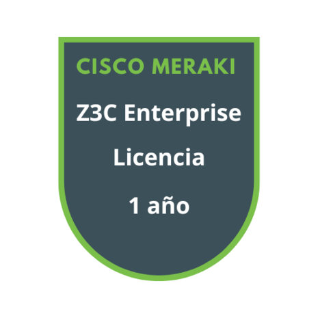 Cisco Meraki Z3C Enterprise Licencia 1 año Cisco Meraki Z3C Enterprise Licencia 1 año