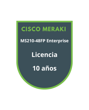 Cisco Meraki MS210-48FP Enterprise Licencia 10 años Cisco Meraki MS210-48FP Enterprise Licencia 10 años
