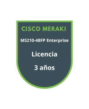 Cisco Meraki MS210-48FP Enterprise Licencia 3 años Cisco Meraki MS210-48FP Enterprise Licencia 3 años